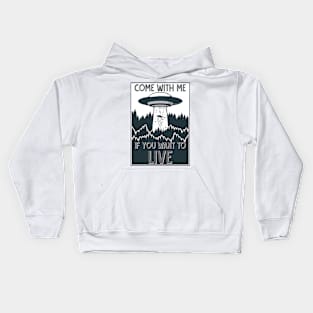 Come with Me Kids Hoodie